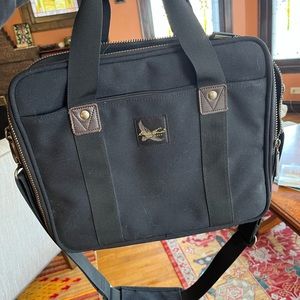 Eddie Bauer laptop bag vintage padded new never used